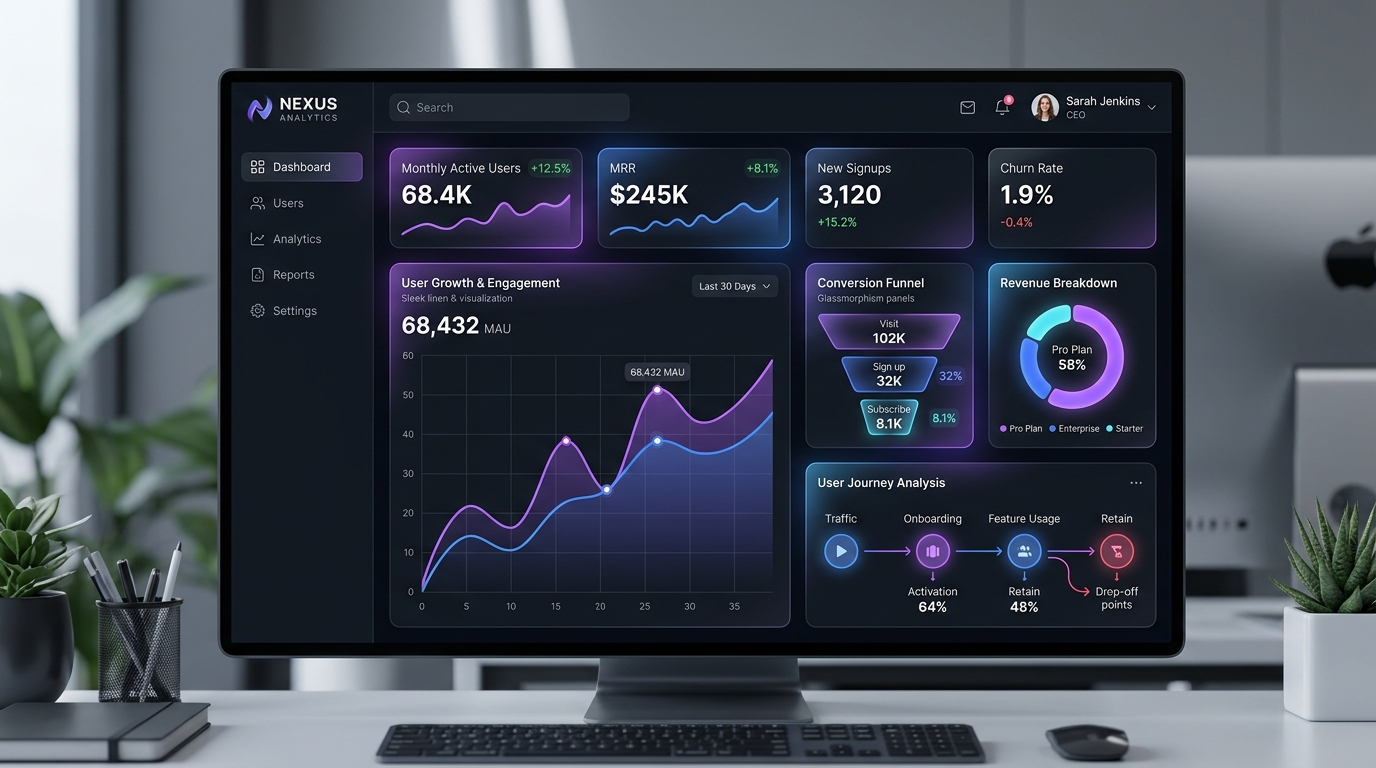 Designing SaaS interfaces that convert and retain users
