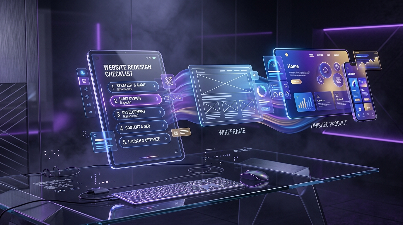 Website Redesign Checklist: What to Fix Before Rebuilding Your Website