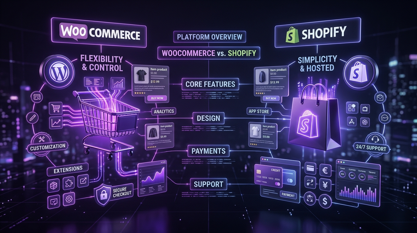 WooCommerce vs Shopify: Which Ecommerce Platform Is Right for Your Business?